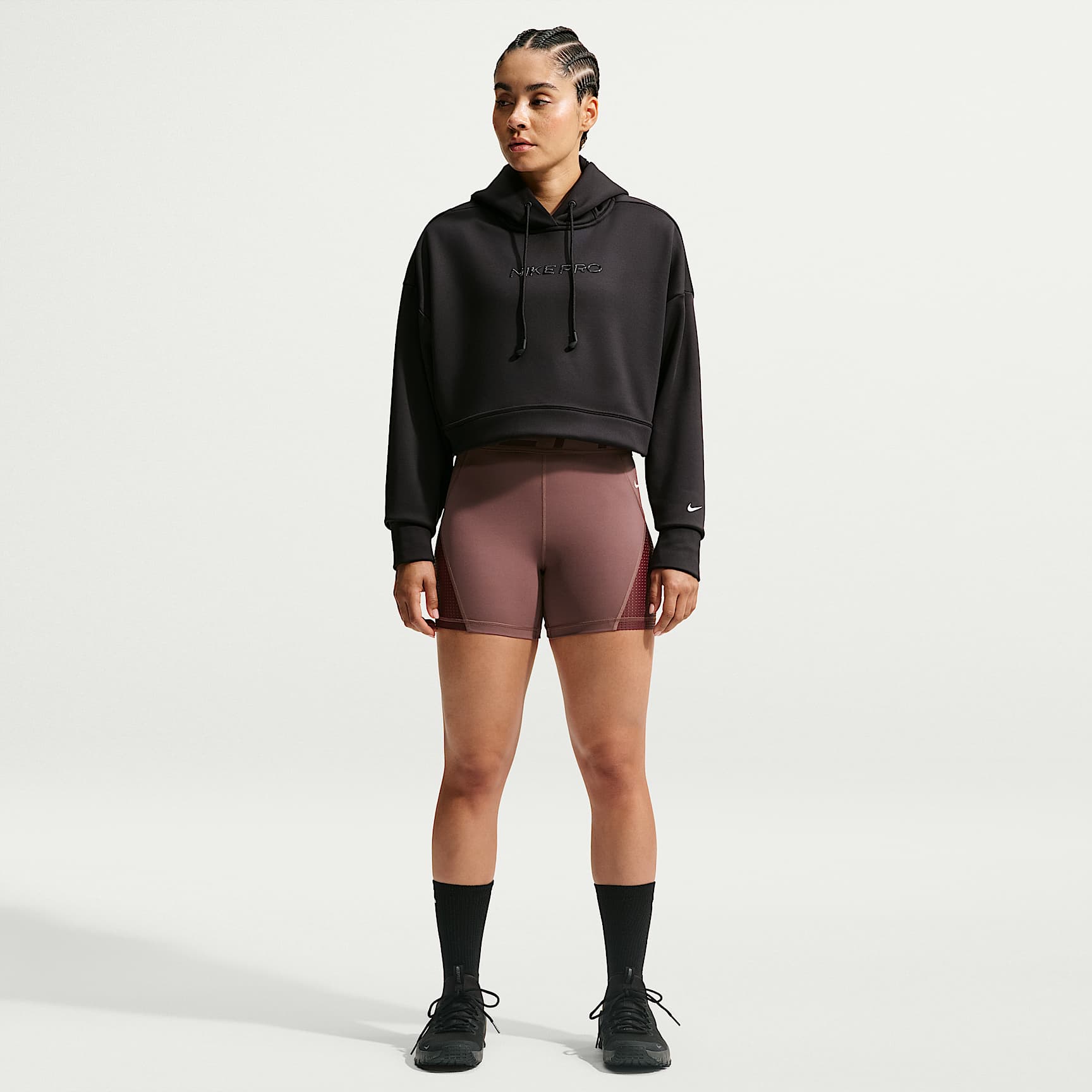 Nike Pro Sculpt Dri-FIT Yüksek Belli 13 cm Kadın Bisiklet Şortu